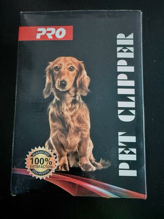 Máquina cortapelos para perro