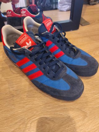 Zapatillas Adidas Dragon Azul y Rojo