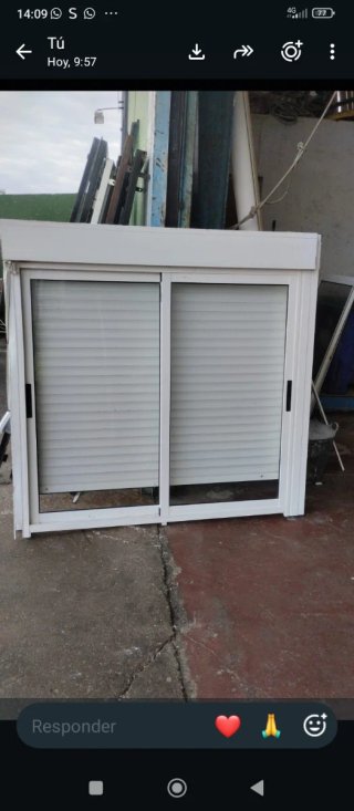 Ventana Corredera Blanca