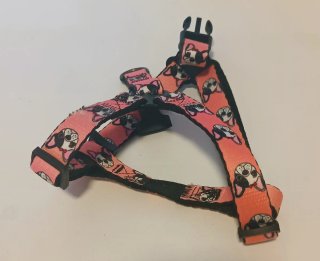 Arnés para Perro Pequeño Diseño Bulldog