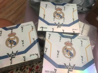 Scatole Real Madrid Final Whistle Daka cromos