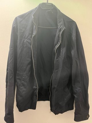 Abrigo Negro Mango