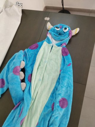Disfraz Sulley Monstruos S.A. Adulto Talla L
