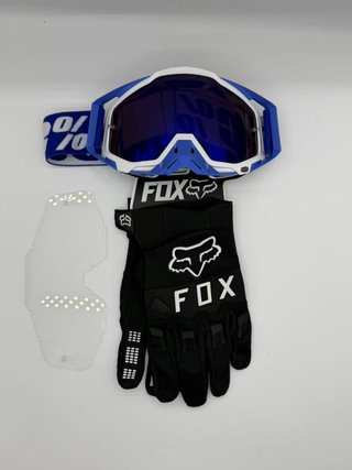 Gafas 100% y Guantes Fox Nuevos 210