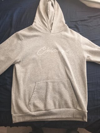 Sudadera Gris Chicago