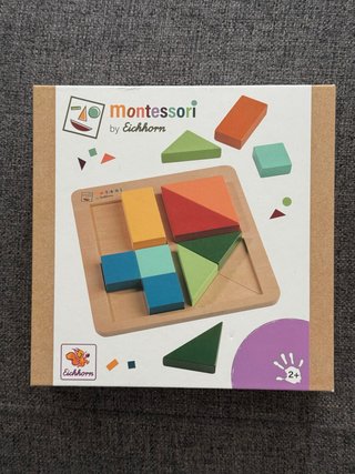 Puzzle Montessori de Madera Eichhorn