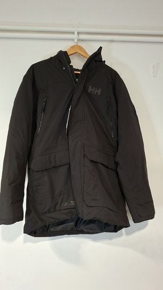 Parka Helly Hansen negra hombre L 4184