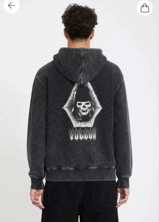 Sudadera Volcom Negra Talla XL
