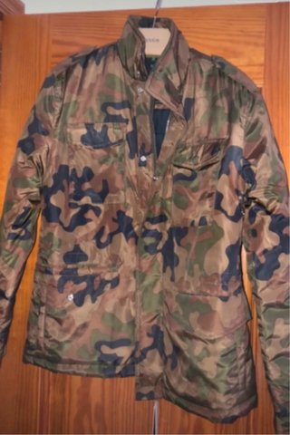Chaquetón Militar Estampado