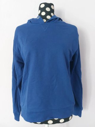 Sudadera Azul Bershka oversize