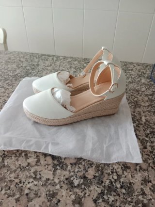 Alpargatas Blancas Talla 36