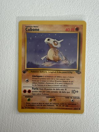 Cubone 50/64 Pokémon Jungle 1ª edición español