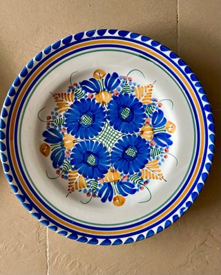 Piatto in ceramica vintage Puente del Arzobispo