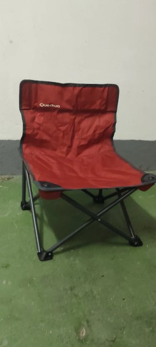 Silla Plegable Quechua Roja
