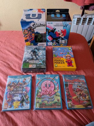 Lote 7 Juegos Nintendo Wii U