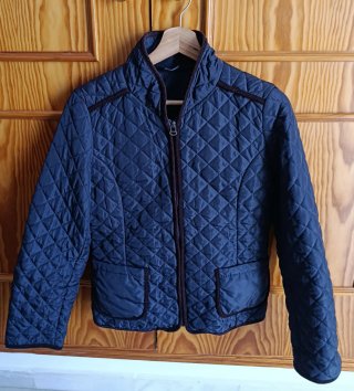Chaqueta Acolchada Azul
