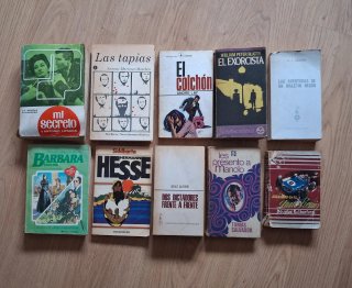 Lote 10 libros por 2,50€