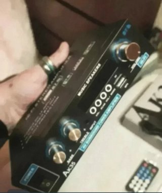 Amplificador Audio AK35 Bluetooth 800W +Mando +USB