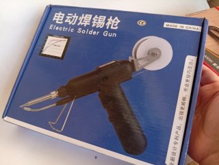 Pistola de estaño eléctrica