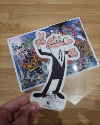 Marcapáginas Mortadelo y Póster Fanart Miyazaki