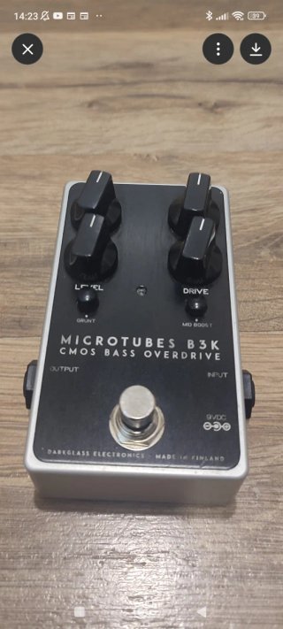 Pedal Darkglass Microtubes B3K Bass Overdrive
