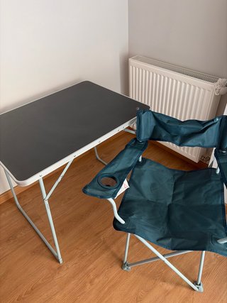 Set de Mesa y Silla Plegable Decathlon