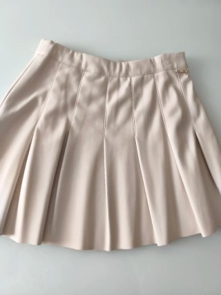 Falda Guess Polipiel Beige Talla 14