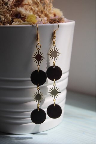 Pendientes Largos de Resina