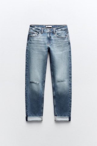 Pantalón vaquero Zara azul