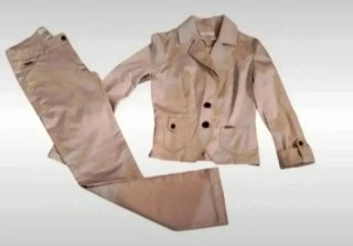 Completo giacca e pantalone in cotone