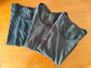 Pack 3 Camisetas Negras mujer Domyos Decathlon