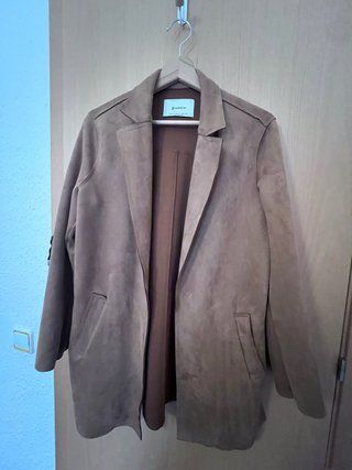 Chaqueta Stradivarius Marrón Talla M