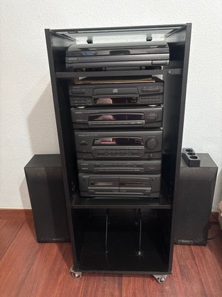 Equipo de Sonido Kenwood con Tocadiscos