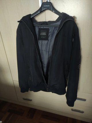 Cazadora Negra Lefties Talla M