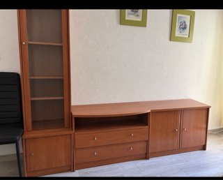 Vitrina de madera para comedor