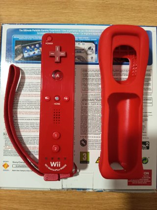 Mando Nintendo Wii MotionPlus Rojo