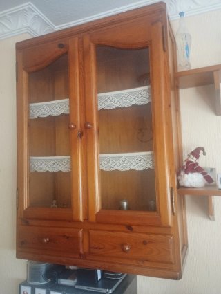 Vitrina Colgante Estilo Provenzal
