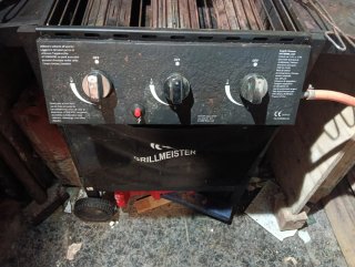 Barbacoa a Gas Grillmeister 3 Fuochi