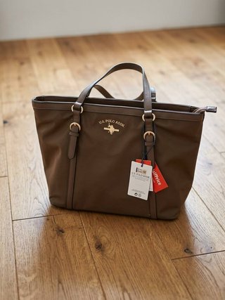 Bolso U.S. Polo Assn. Marrón