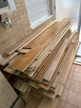 Regalo lote de Parquet de Madera Natural