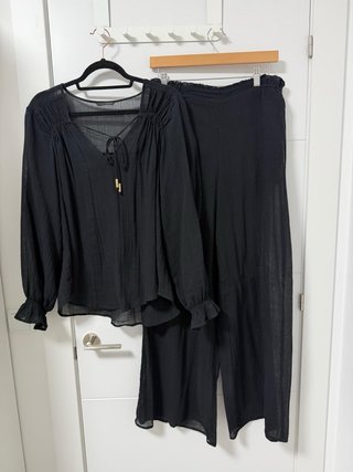 Conjunto Zara Negro
