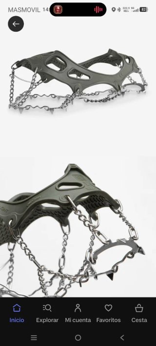 Crampones para Senderismo , Nieve.
