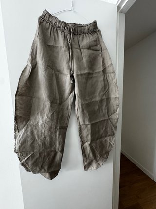 Pantalón zara, marrón topo
