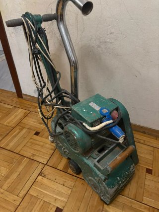 Acuchilladora y Orillera para Parquet