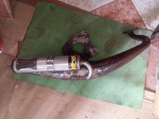 Escape aprilia rs50 para Ciclomotor