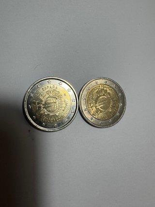 2 Monedas Conmemorativas de 2€ (2002-2012)