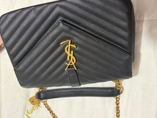 Bolso Bandolera Saint Laurent Negro