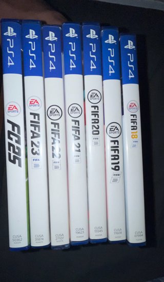 Lote de 7 Juegos FIFA para PS4