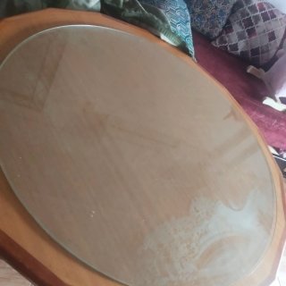 Cristal redonda para Mesa