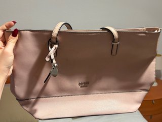Bolso Shopper Guess Rosa Nude